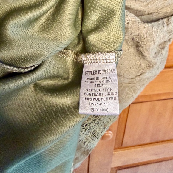 Bohme Tiered Embroidered Midi Dress Size Small - Picture 6 of 8